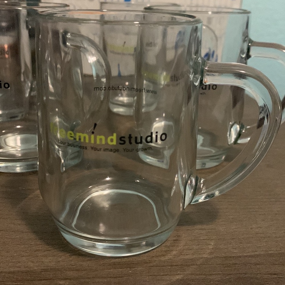 Glass Mug Set - Picture 2 of 2